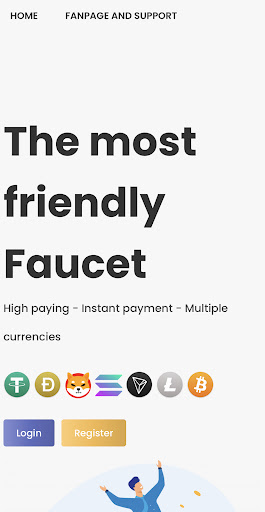 Android application Rocket Faucet screenshort