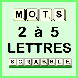 Ikonbillede Mots scrabble 2 à 5 lettres