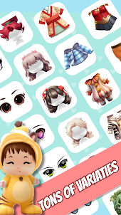 Chibi Princess : Anime DressUp