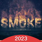 Cover Image of ดาวน์โหลด Smoke Name Art-Text Editor App  APK