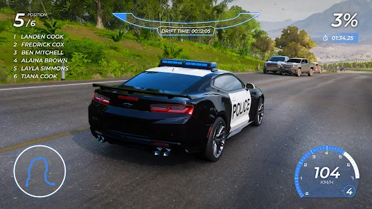 Drive Camaro Simulator Police