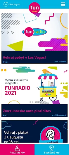 Fun rádio Games - Screenshot 1