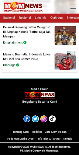 MCM News Screen 3