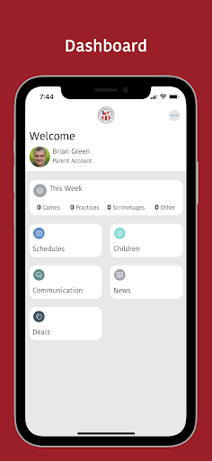 Android application Houstonians Futbol Club screenshort