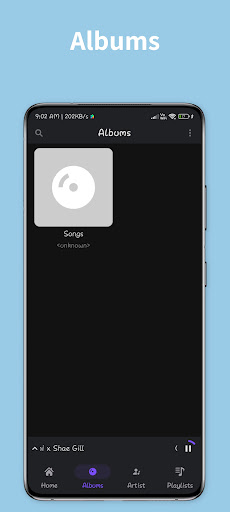 aMusicPlayer Screen 3