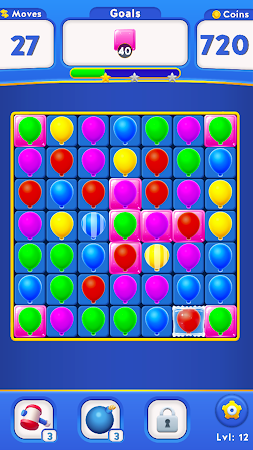 Game screenshot Balloon Pop - Match 3 Puzzle mod apk