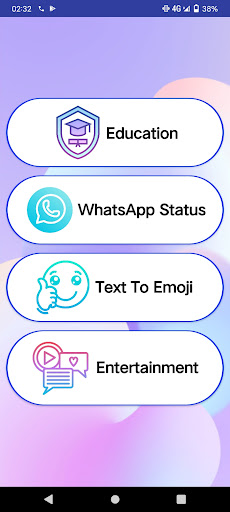 Android application WinApp screenshort