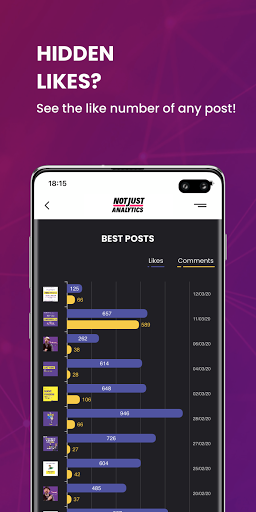 NotJustAnalytics - Followers & Screenshot 4 - AppWisp.com