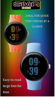 Big Clock Watch Face SAM-14