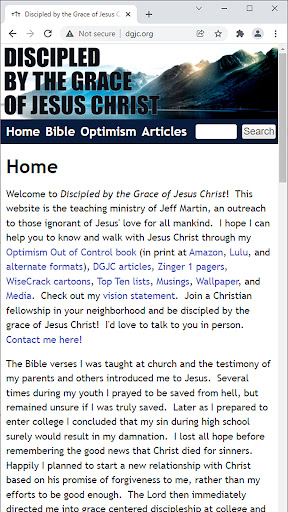 Android application DGJC.ORG screenshort