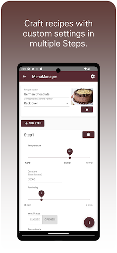 BAXTER MenuManager Screenshot 2 - AppWisp.com