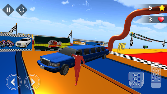 Limo Car Stunt: Car Game
