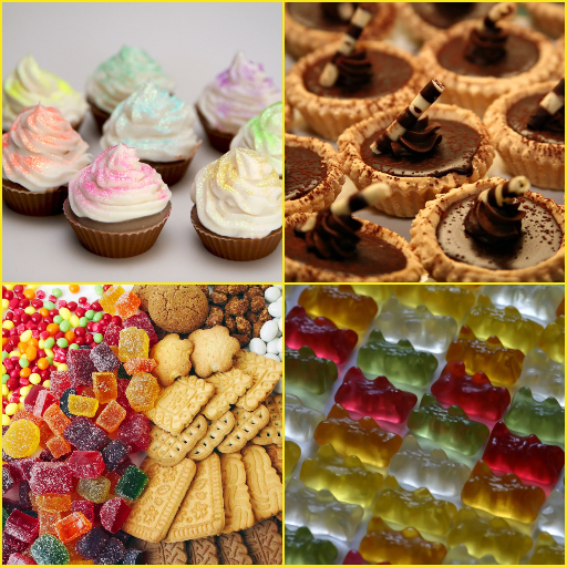 Candy, Chocolate, Cupcake, Sweets Wallpapers
