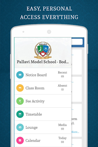 Android application PALLAVI PARENT APP screenshort