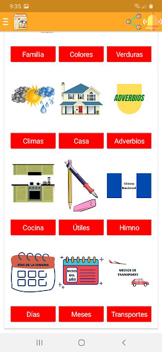 Vocabulario Kaqchikel Screenshot 2 - AppWisp.com