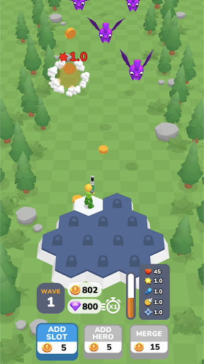 Android application Platform Survive: Idle Defence screenshort