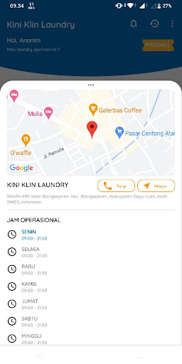 Kini Klin Laundry Screen 3