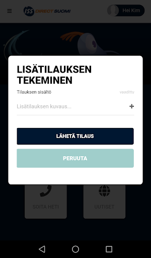 DirectAppi Screen 2