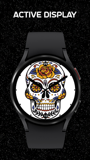 Sugar Skull Floral Halloween screenshot 3