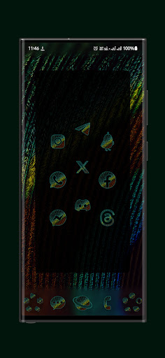 Screenshot of Peacock Feather Icon Pack