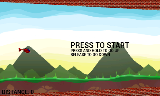 Android application Helicopter Trouble screenshort