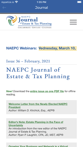 NAEPC Mobile Screen 3