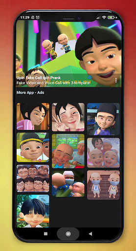 Upin Fake Call Ipin Prank