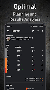 GymUp PRO - workout notebook Screenshot