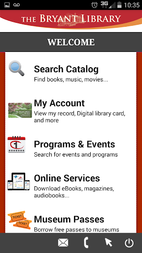 Nassau Public Libraries Mobile Screen 2