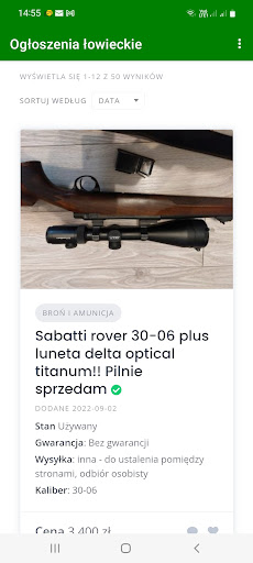 Ogłoszenia łowieckie 308w.pl Screenshot 2 - AppWisp.com