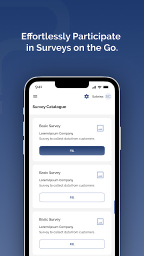 Android application PanelMe screenshort
