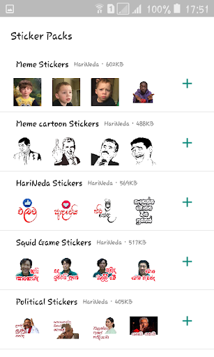HariNeda Sticker App