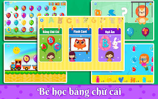 Bé Học & Chơi: Chữ Cái, Số Đếm - Screenshot 2
