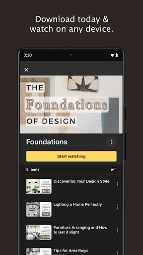 Screenshot of Design Sessions