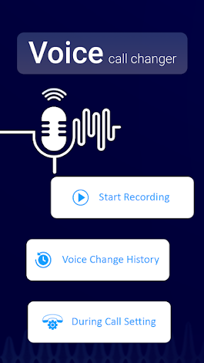Android application Voice Call Changer screenshort