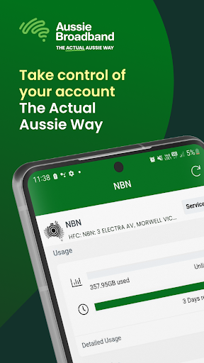 Android application MyAussie screenshort