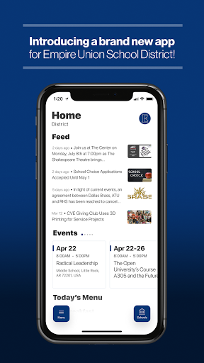 Android application Empire Union School District screenshort