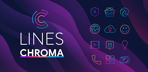 Lines Chroma – Icon Pack Mod APK v3.5.5 (Paid)