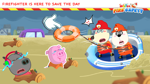 Wolfoos Team: Fire Safety Screen 3
