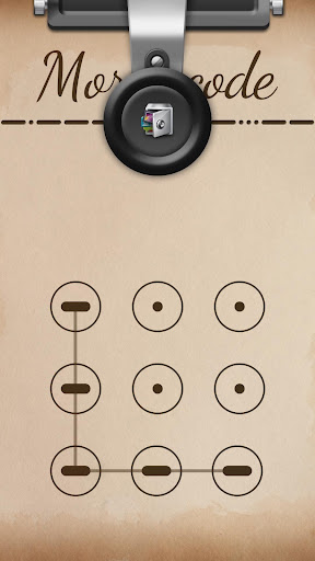 AppLock Theme MorseCode Screen 2