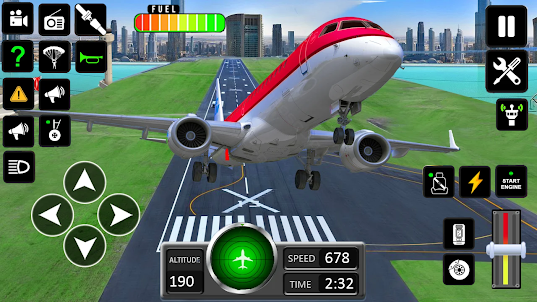 Trò chơi máy bay: Mô phỏng 3D