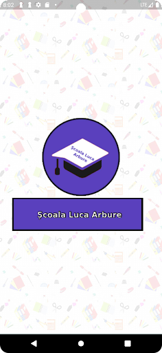 Android application Scoala Luca Arbore screenshort