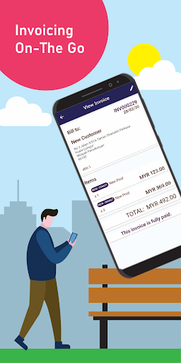 Android application Biztory Cloud Accounting screenshort