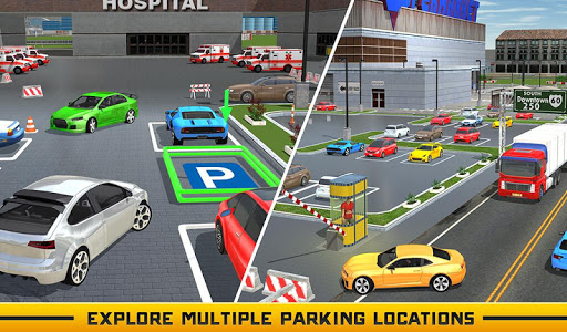 Advance Street Car Parking 3D: City Cab PRO Driver  screenshots 23