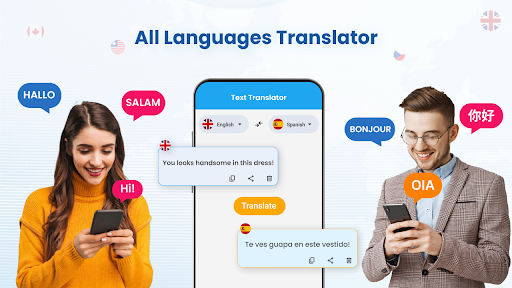 Android application Speak & Translate All screenshort