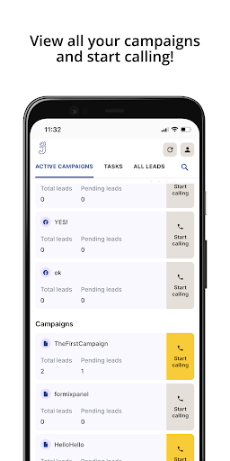 Android application Jaldi screenshort