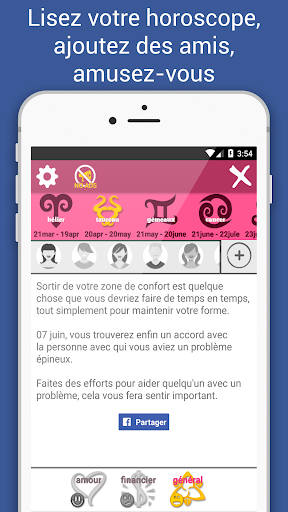 Aperçu de l'application
