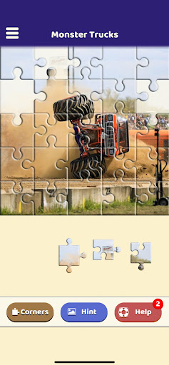 Monster Truck Puzzle Screenshot 3 - AppWisp.com