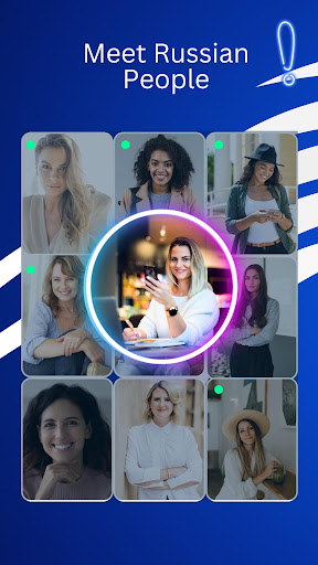 Russian Dating App: Meet Chat Screen 2