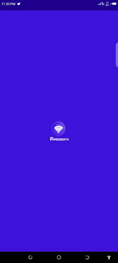 Android application Famous Data screenshort